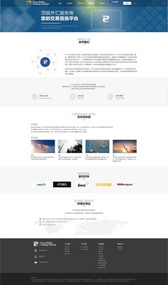 打造专业金融商务外汇平台的“关于我们”网页设计